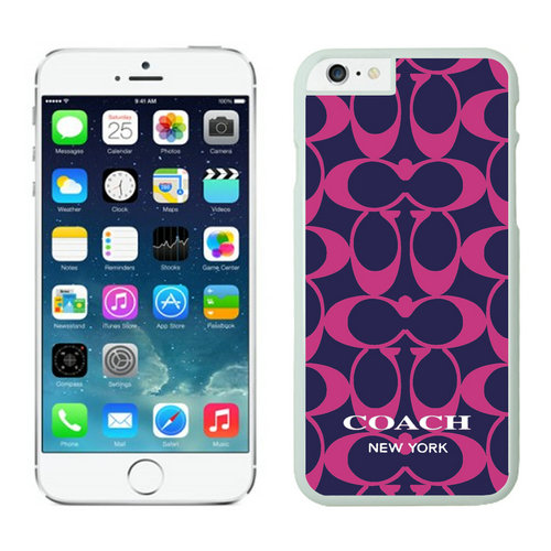 Coach Big Logo Fuchsia Navy iPhone 6 Cases FAY | Women